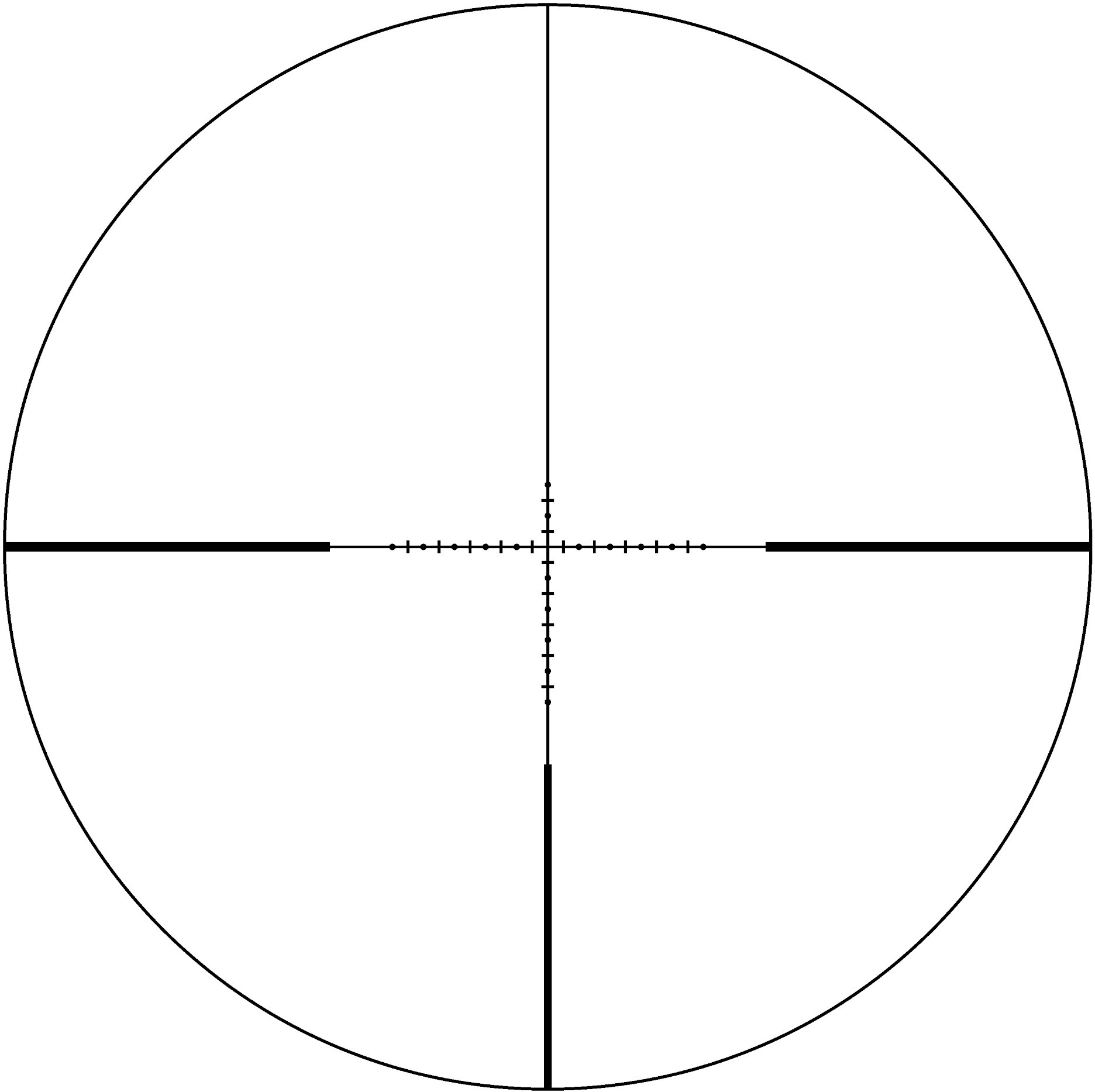 Delta Optical DSMR reticle