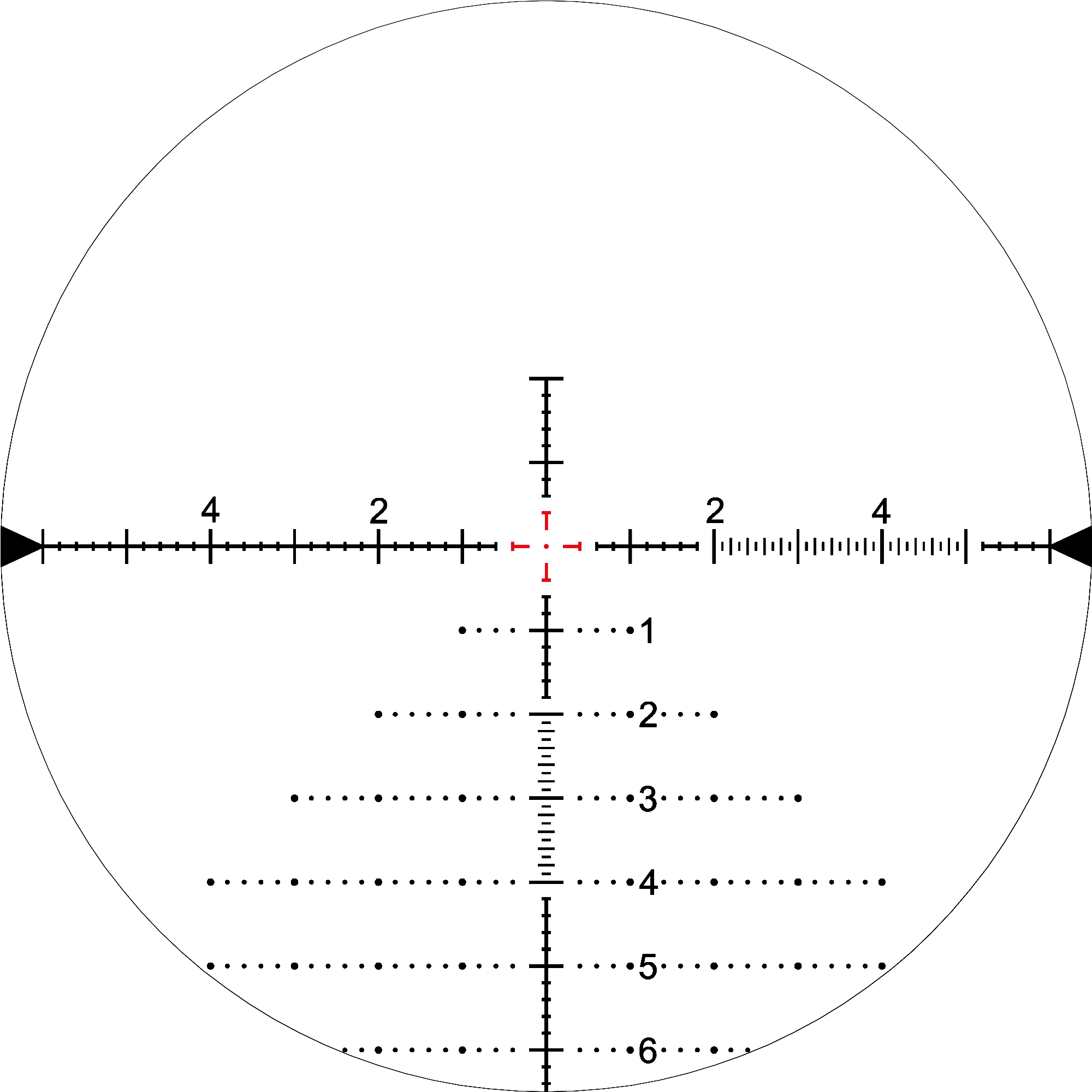 Delta Optical SMR-1 reticle