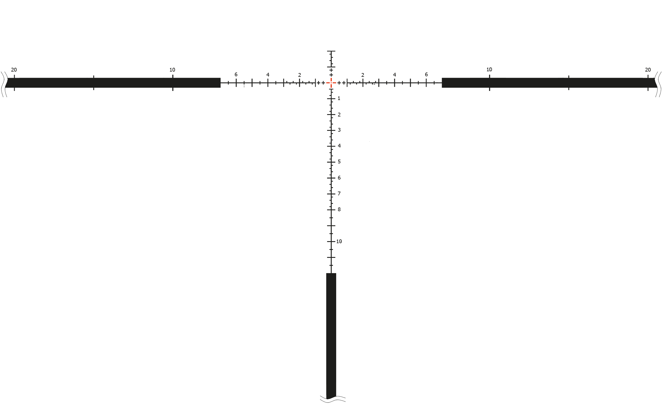 Delta Optical LRD-1P reticle
