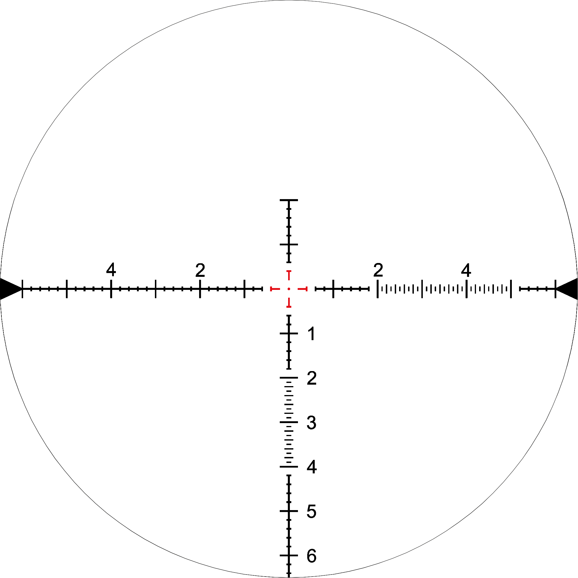Delta Optical SMR-2 reticle