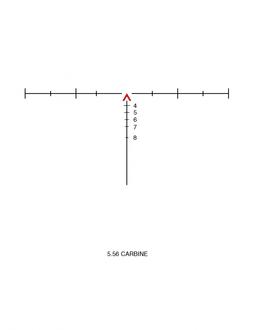 Elcan Elcan Specter OS4x SFOV4-A1 reticle reticle
