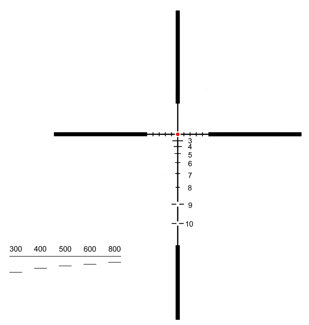 Elcan Elcan Specter DR 156DFOV 7.62 NATO CX5456 reticle reticle