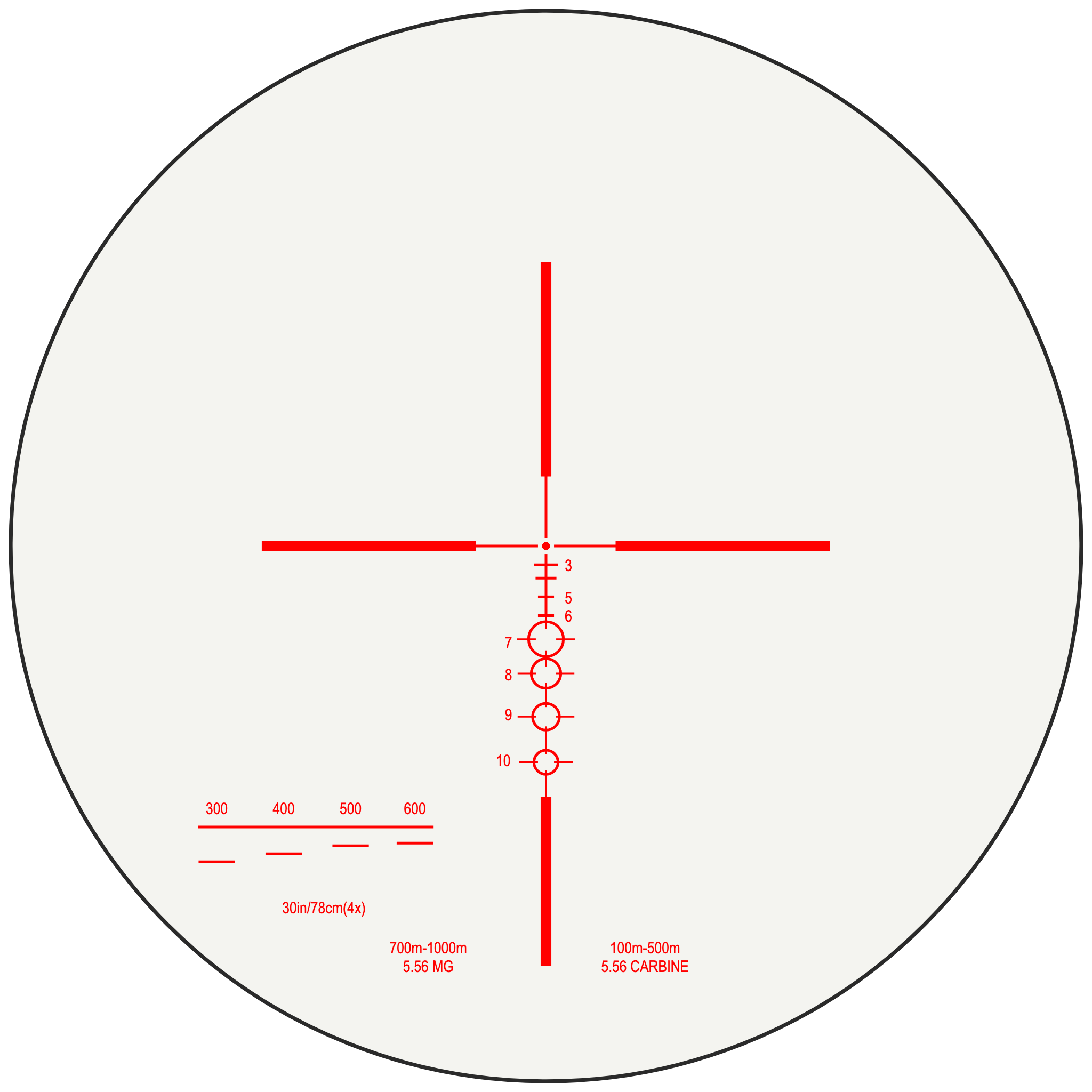 Elcan reticle