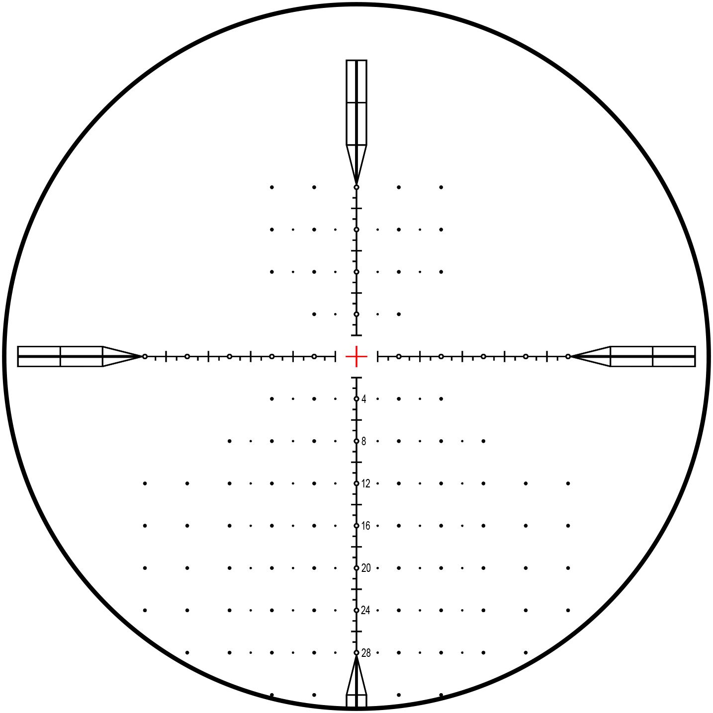Element Optics EHR1D MOA reticle