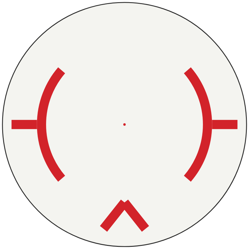 EOTech DCR reticle
