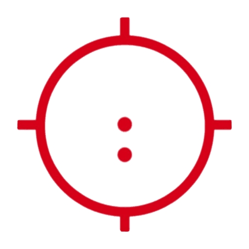 EOTech EOTech HWS-2 68 MOA circle Two 1 MOA dots reticle
