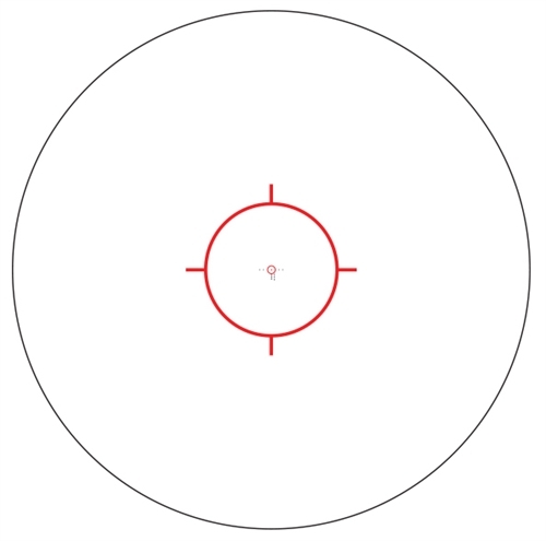 EOTech EoTech Vudu 1-6×24 FFP SR2 reticle reticle