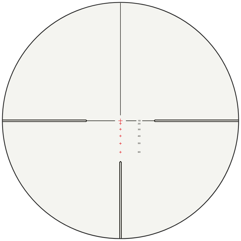 Hawke .223/.308 Marksman 12x reticle
