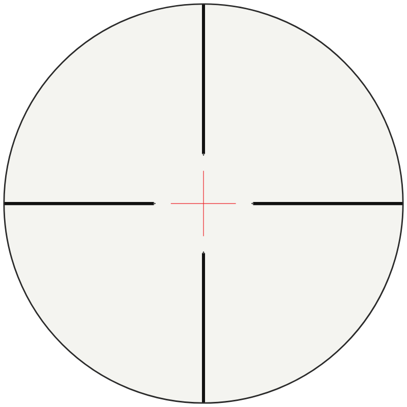 Hawke 30 30 Centre Cross reticle