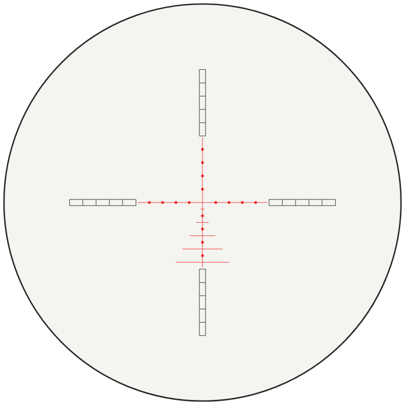 Hawke Amx IR reticle