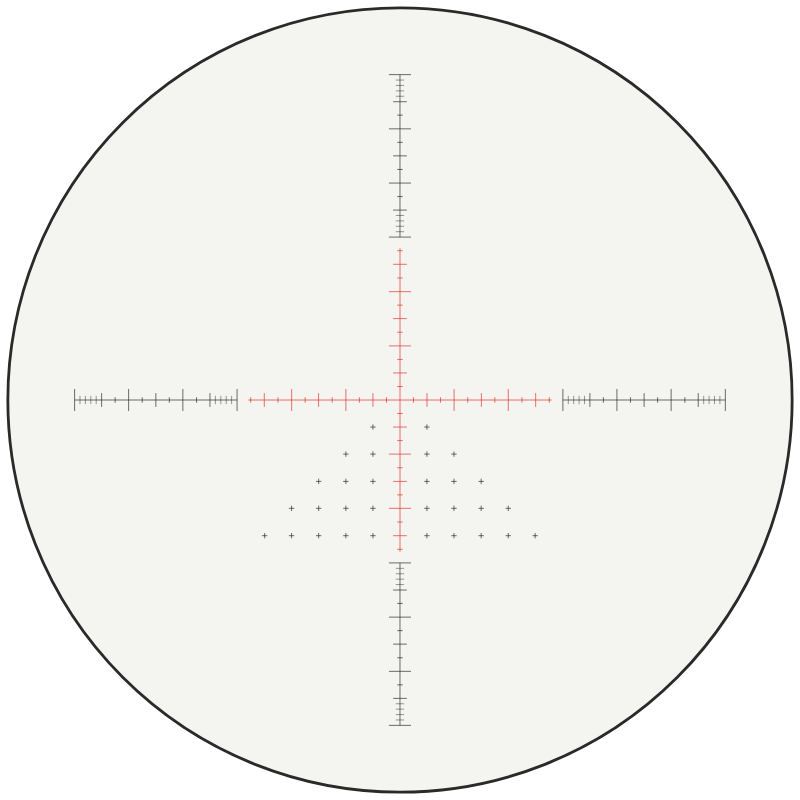 Hawke FFP Half MIL 24x reticle