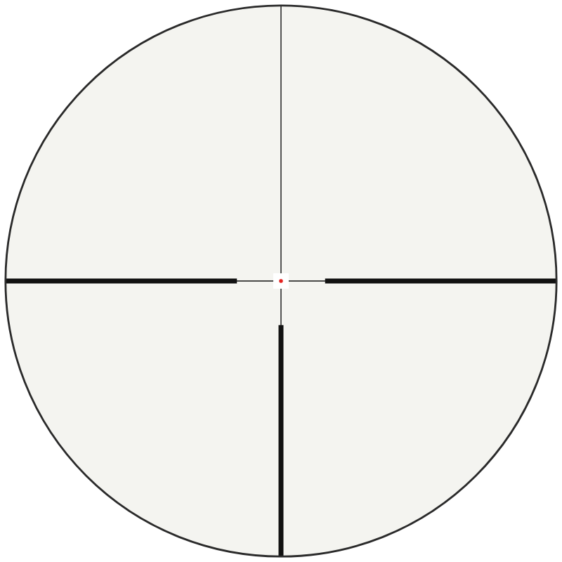 Hawke L4A Dot 2.5 MOA reticle