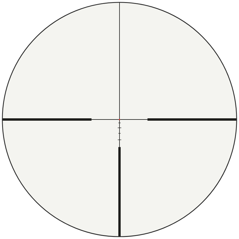 Hawke LR FD 12x reticle