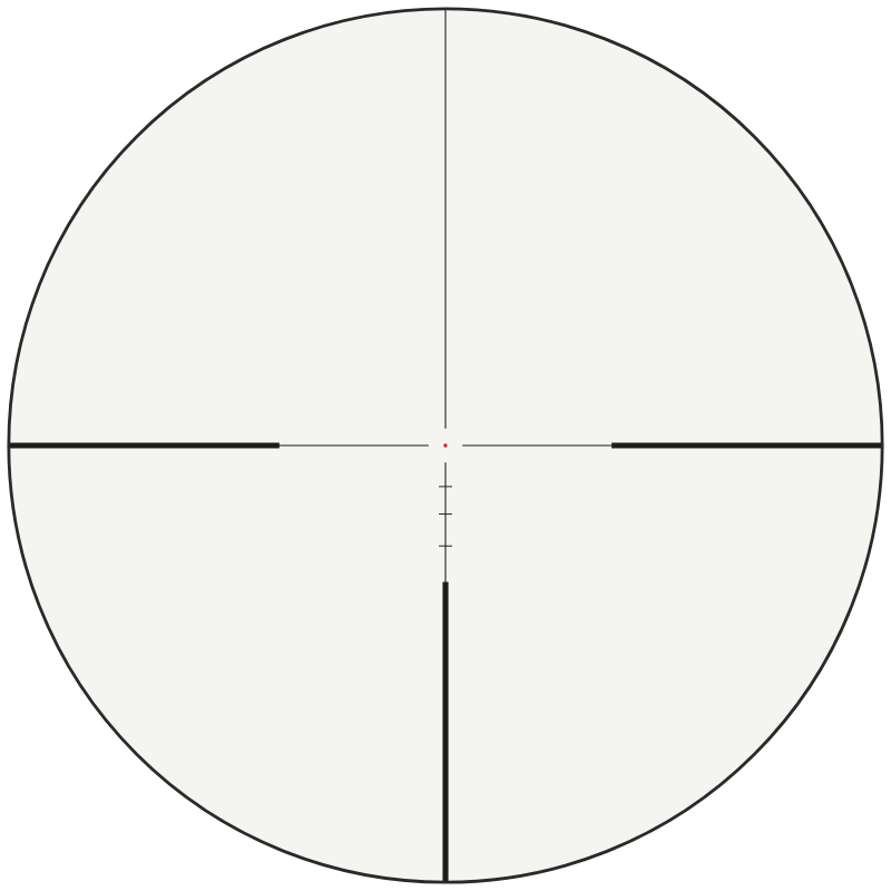 Hawke LR2 Dot 16x reticle