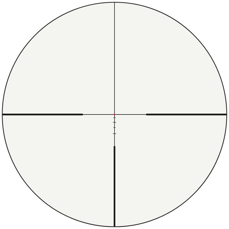 Hawke LR2 FD 12x reticle