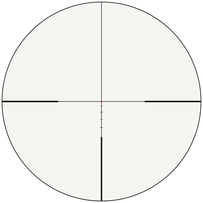 Hawke LR2 FD 18x reticle