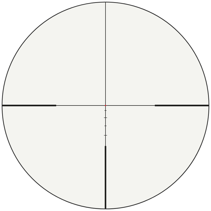Hawke LR2 FD 20x reticle