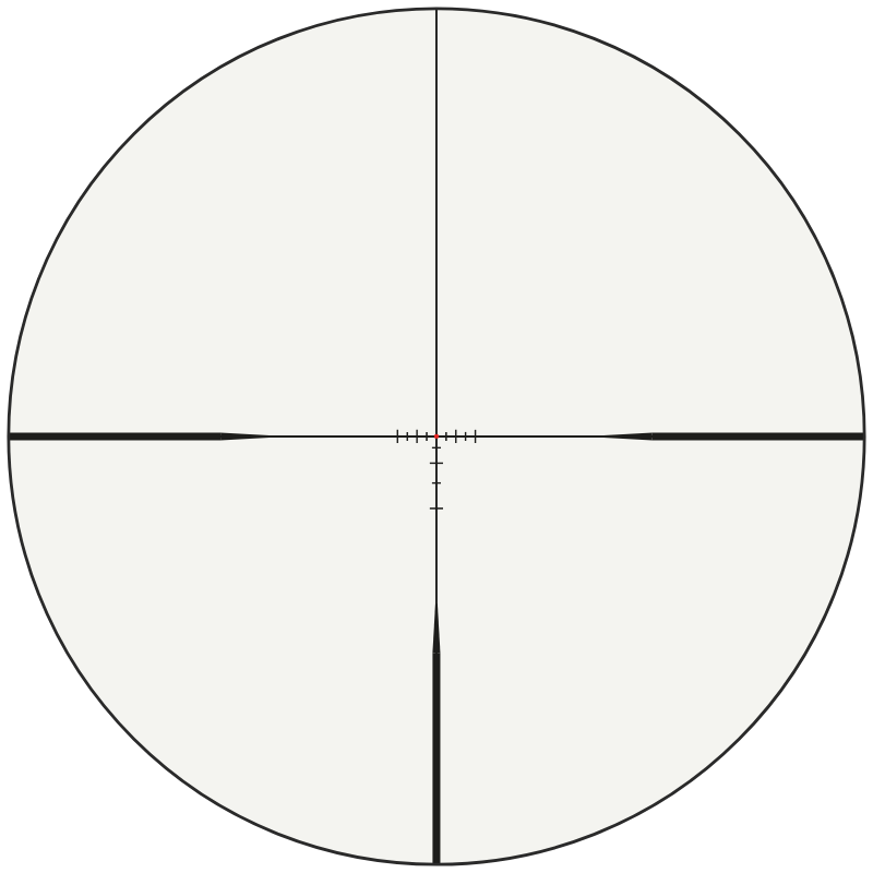 Hawke LRX Tactical FD 8x reticle