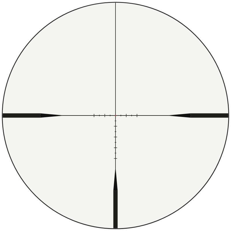 Hawke MIL FD 10x reticle