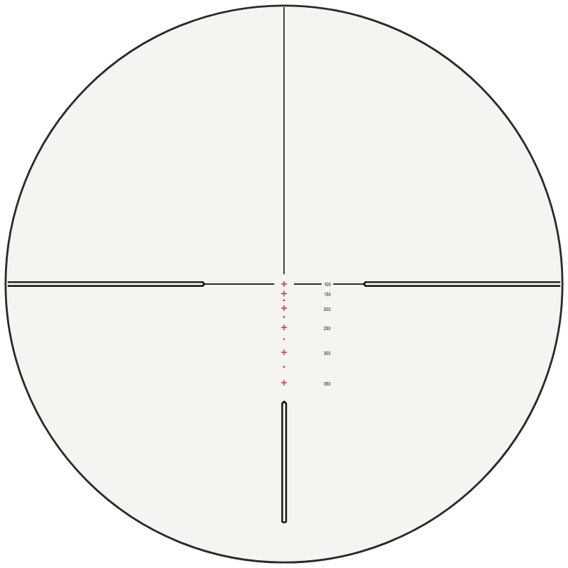Hawke Rimfire .17 HMR 16x reticle