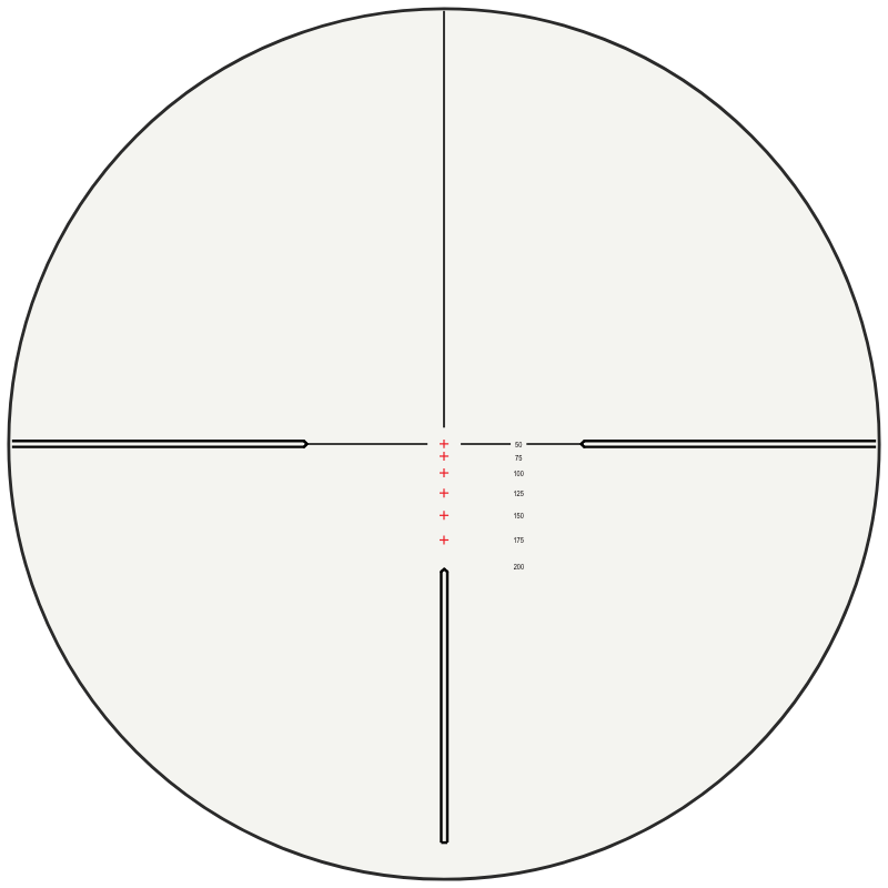 Hawke Rimfire .22 LR HV 9x reticle