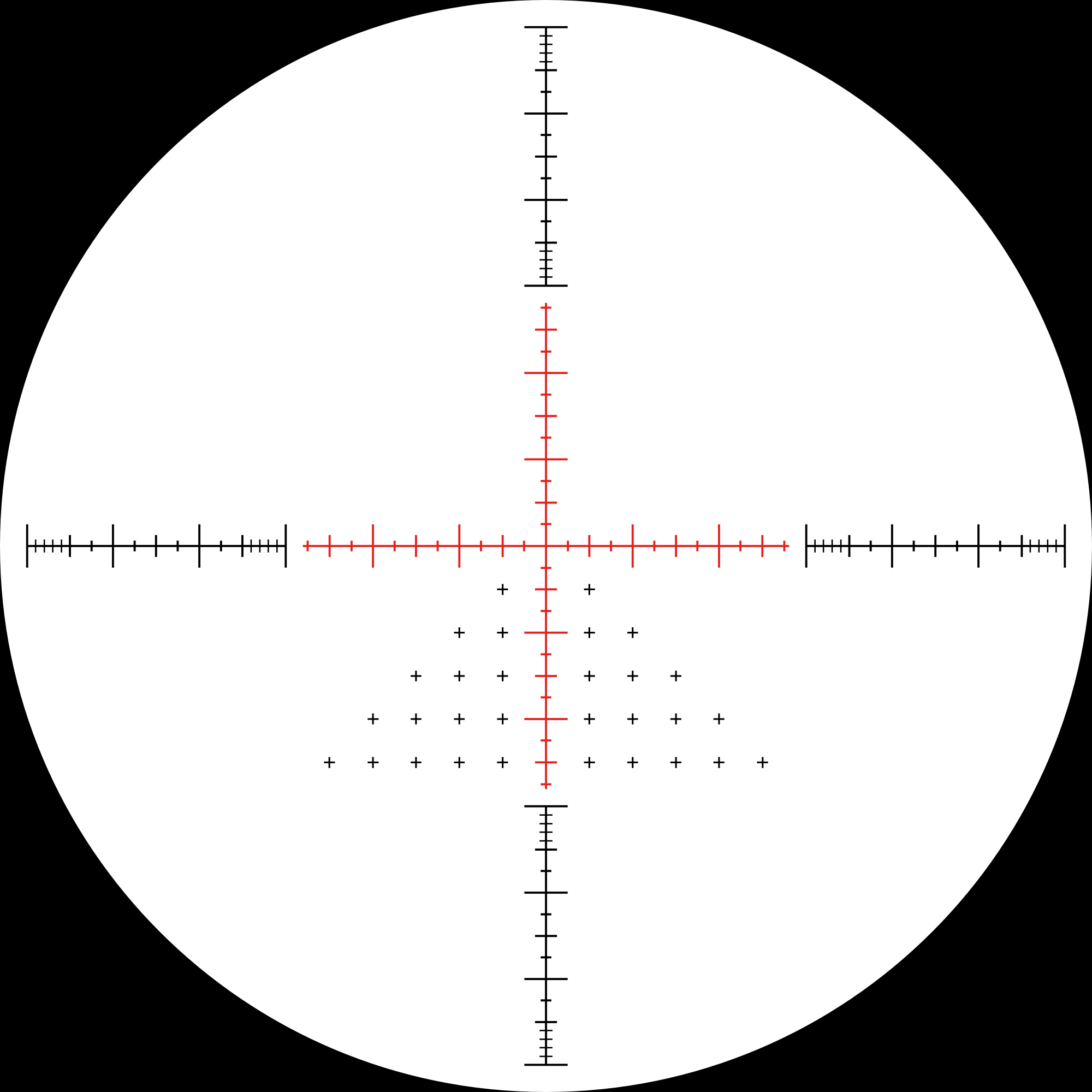Hawke Half Mil 16x reticle