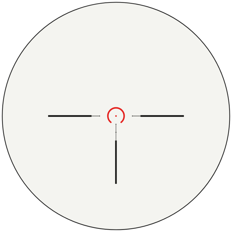 Hawke Turkey Dot reticle