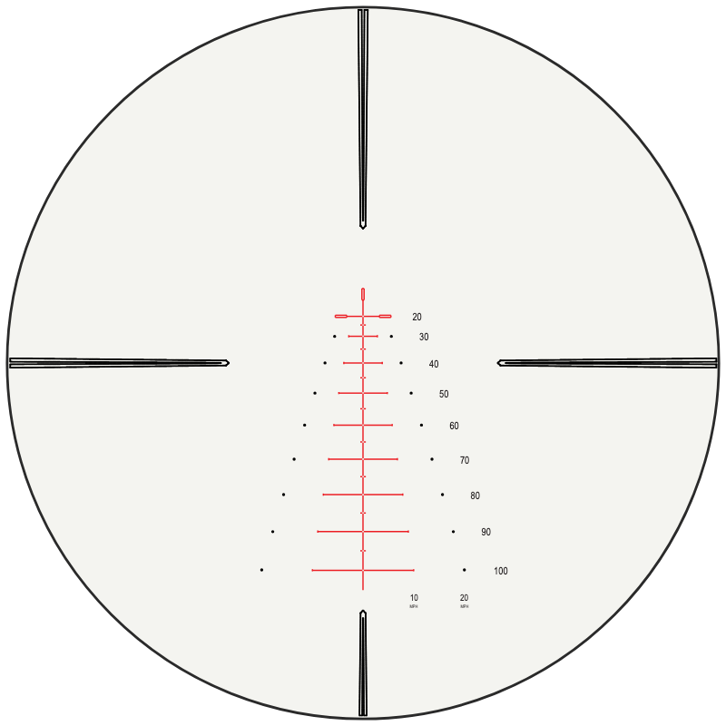 Hawke XB30 Compact SR reticle