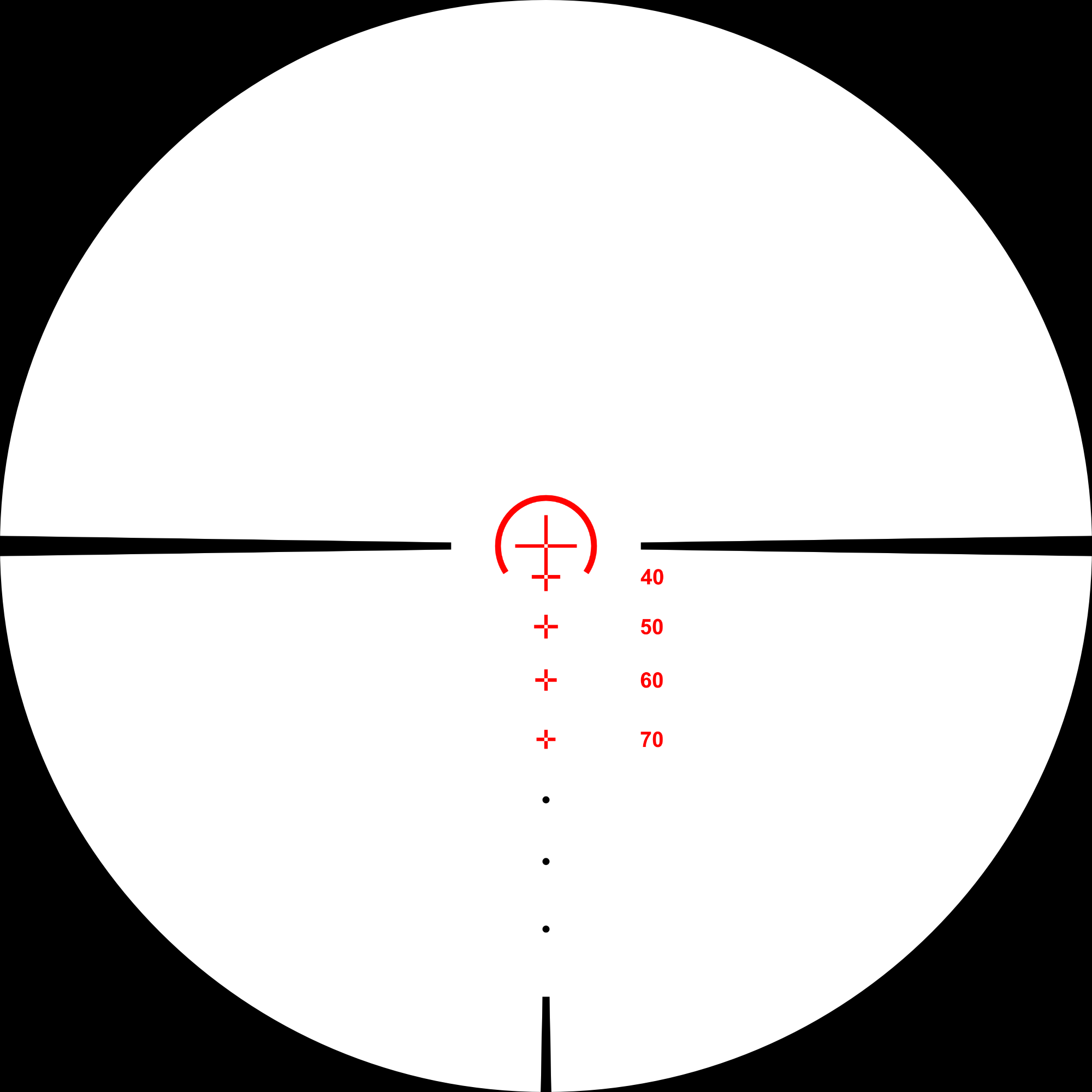 Hawke XB30 FFP (385-420) reticle