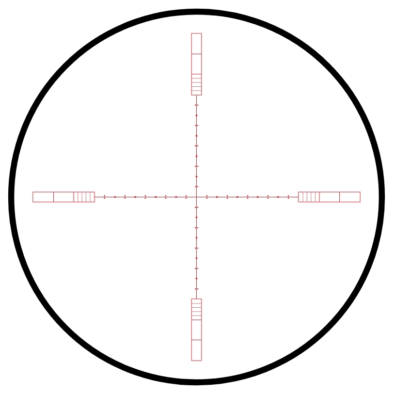 Hawke Hawke 20X 0.5 Mil Dot reticle reticle