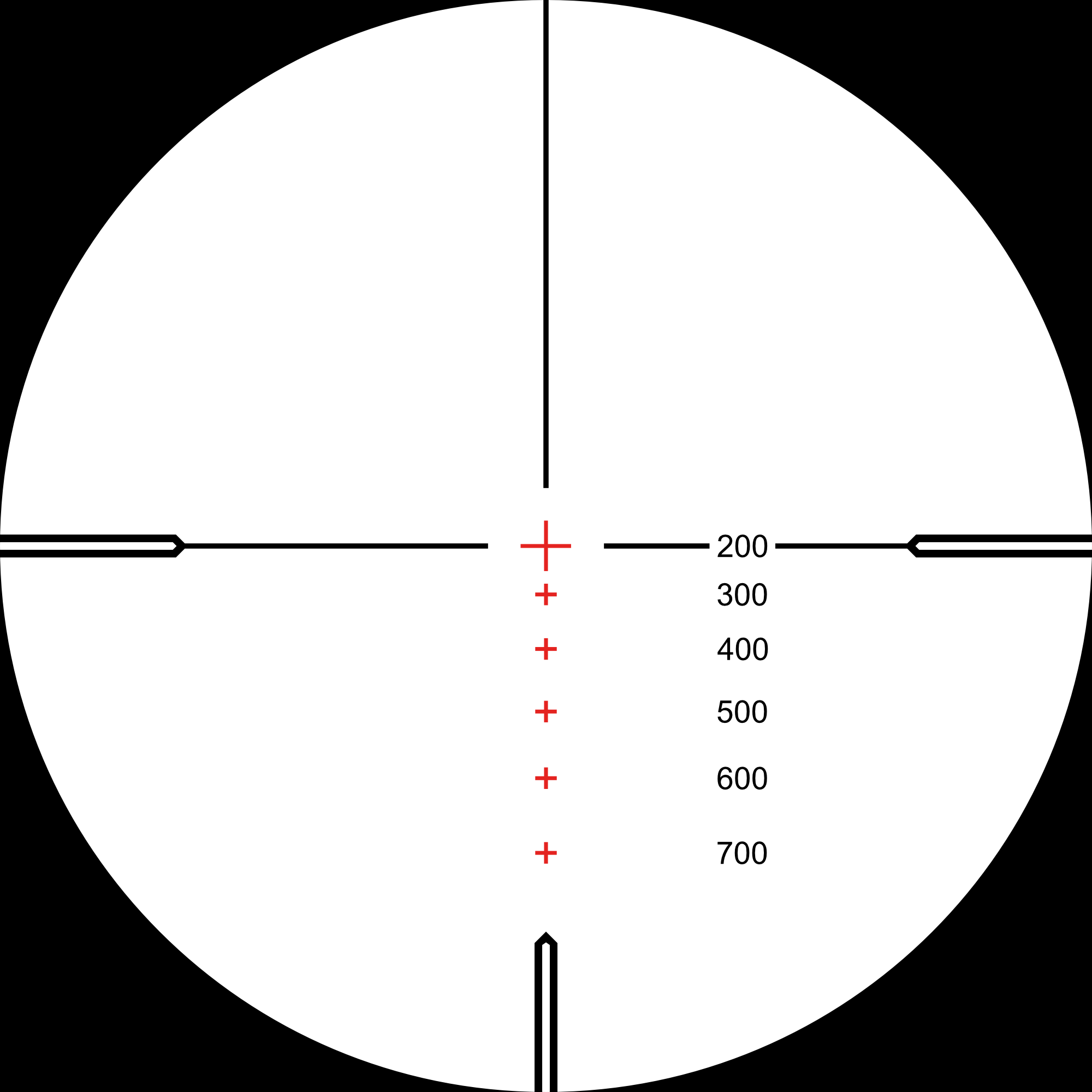 Hawke 6.5Creedmoor Marksman reticle