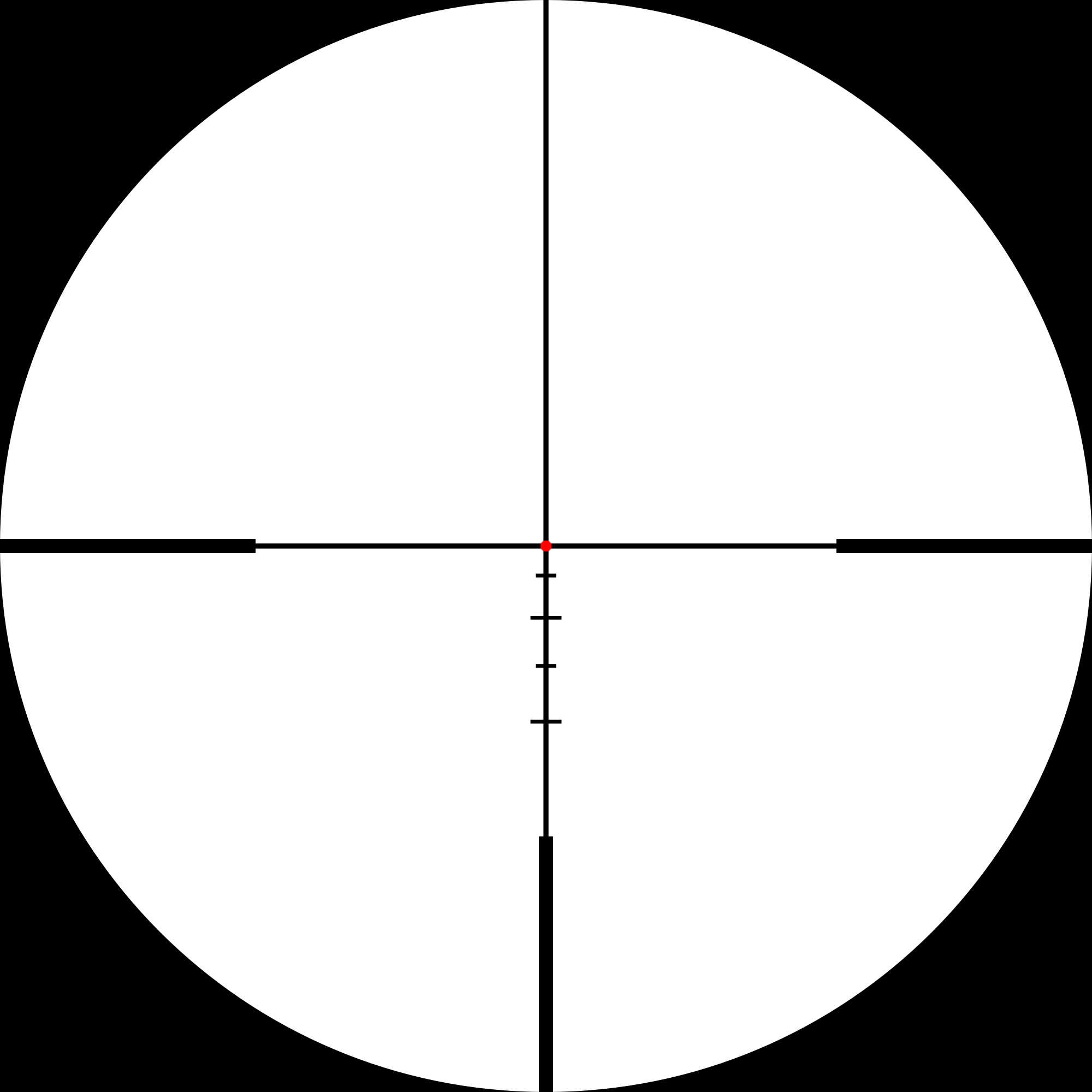Hawke LR2 FD 12x reticle