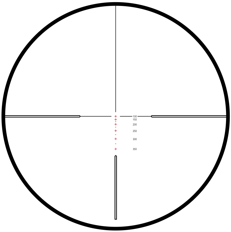 Hawke Hawke 17HMR 16x reticle