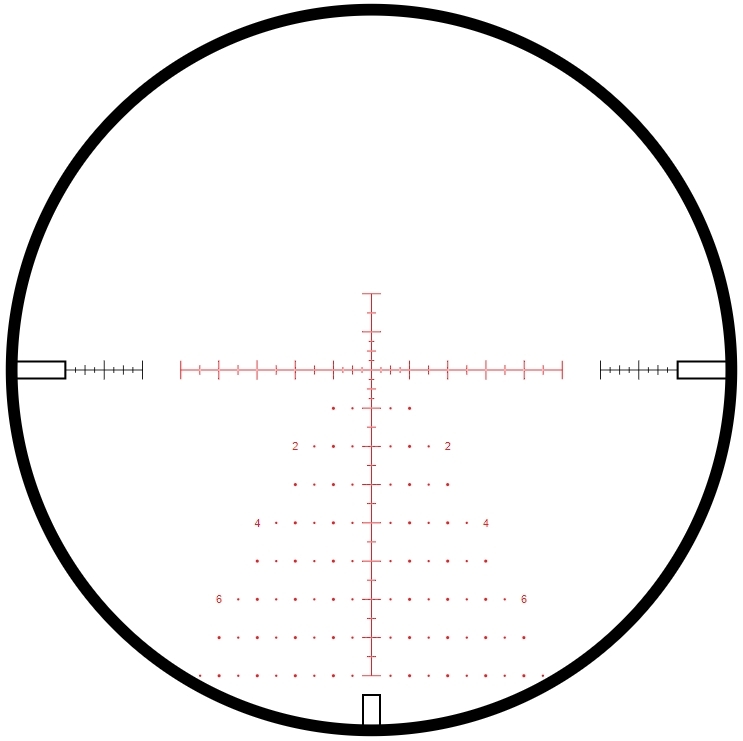 Hawke Hawke Mil Pro 20x reticle