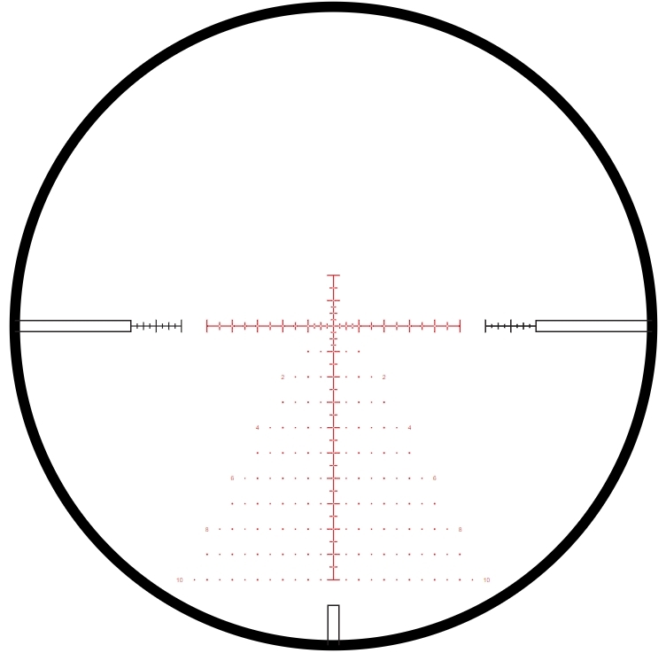 Hawke Hawke FFP Mil Pro 25x reticle