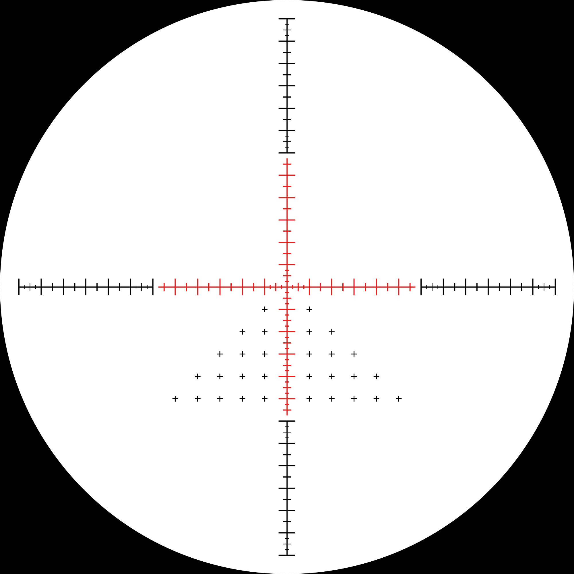 Hawke MOA 16x reticle