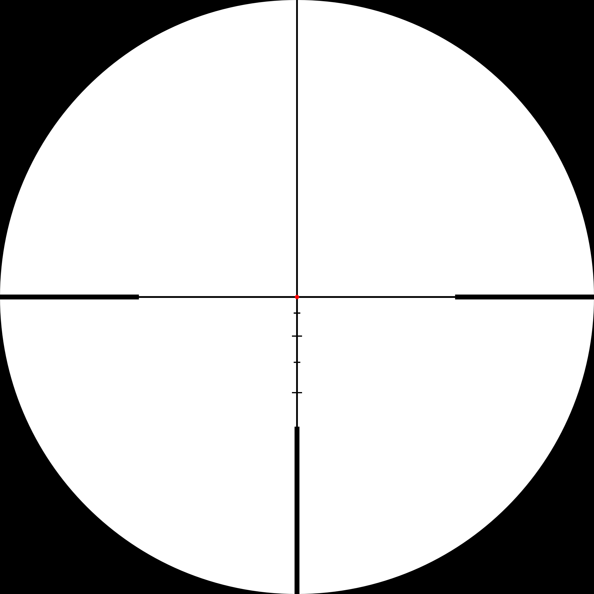 Hawke LR2 FD 20x reticle