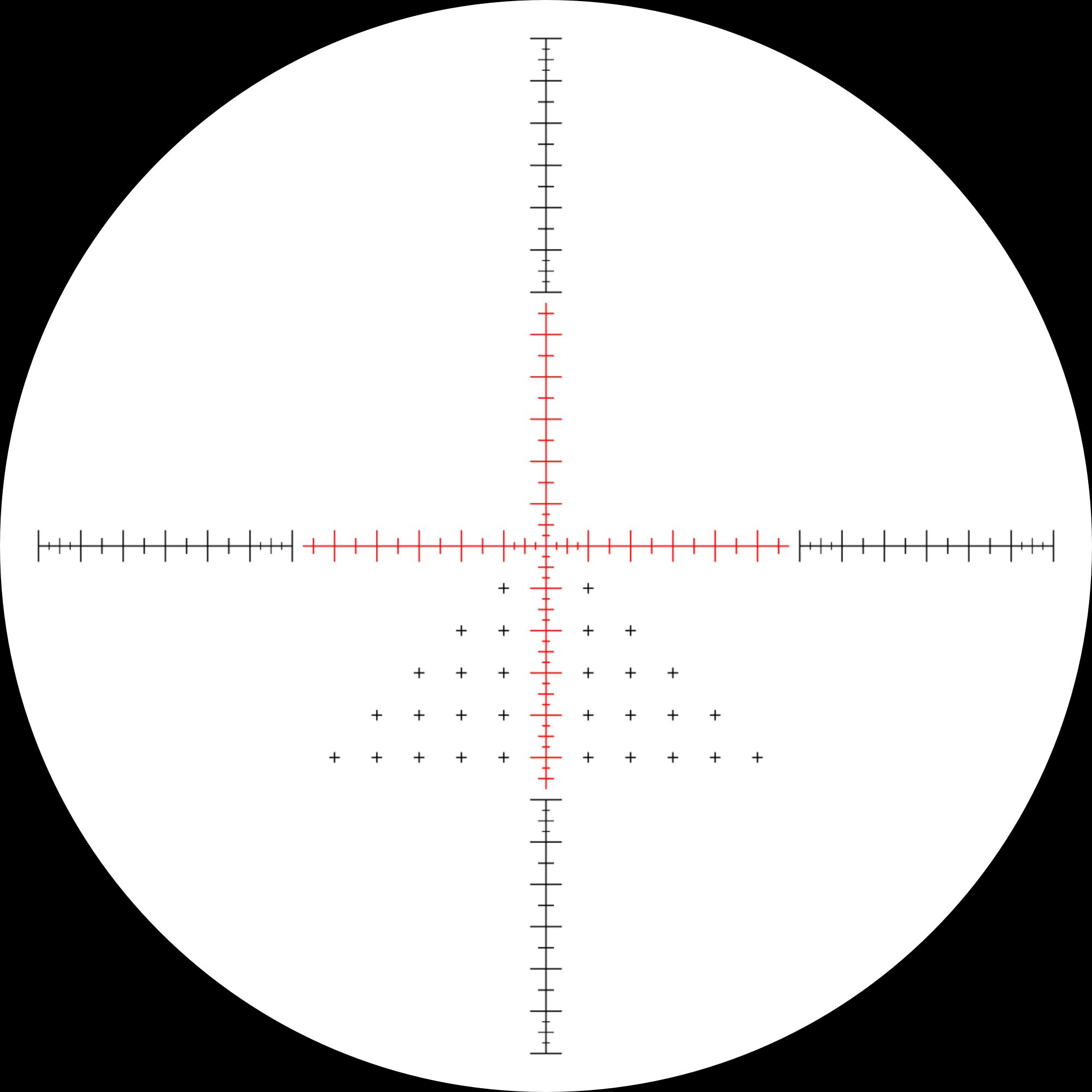 Hawke MOA 24x reticle
