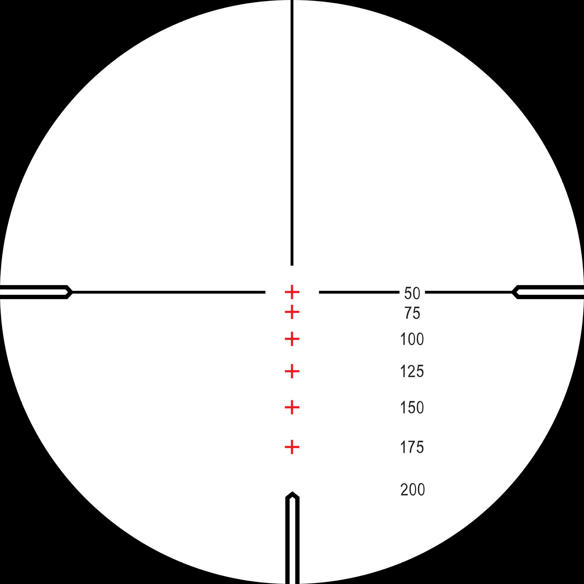 Hawke Rimfire .22 LR HV (9x) reticle