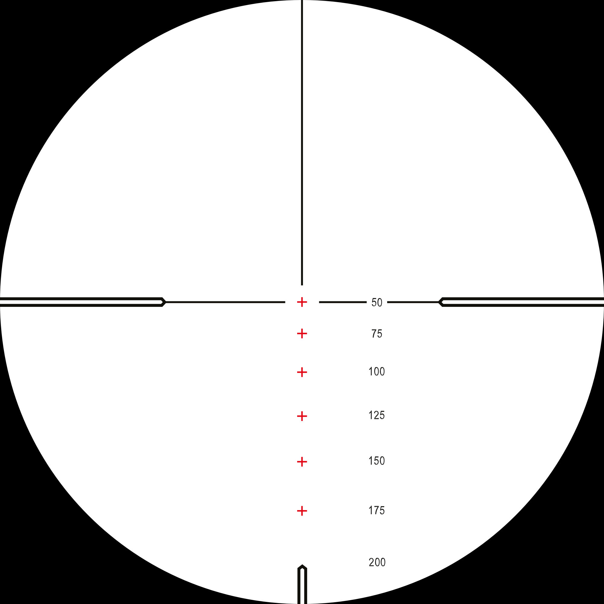 Hawke Rimfire .22LR Subsonic reticle