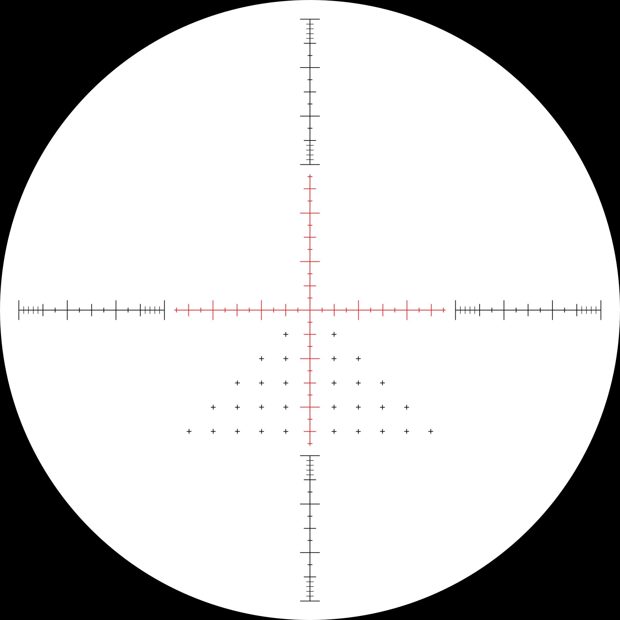 Hawke Half Mil 24x reticle