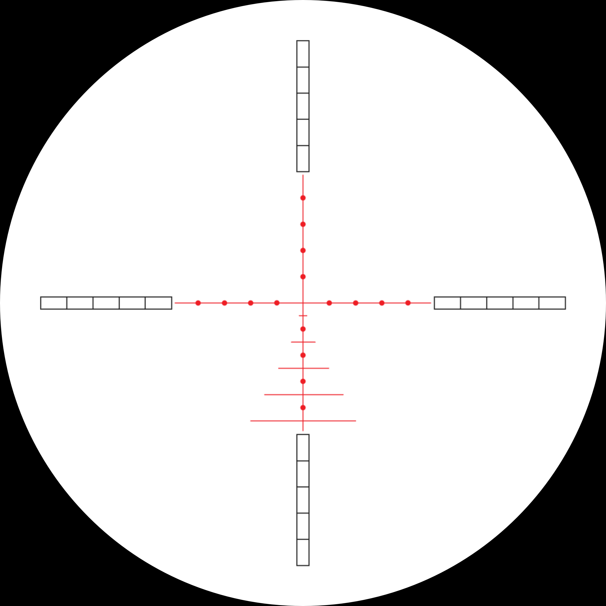 Hawke FFP AMX IR reticle