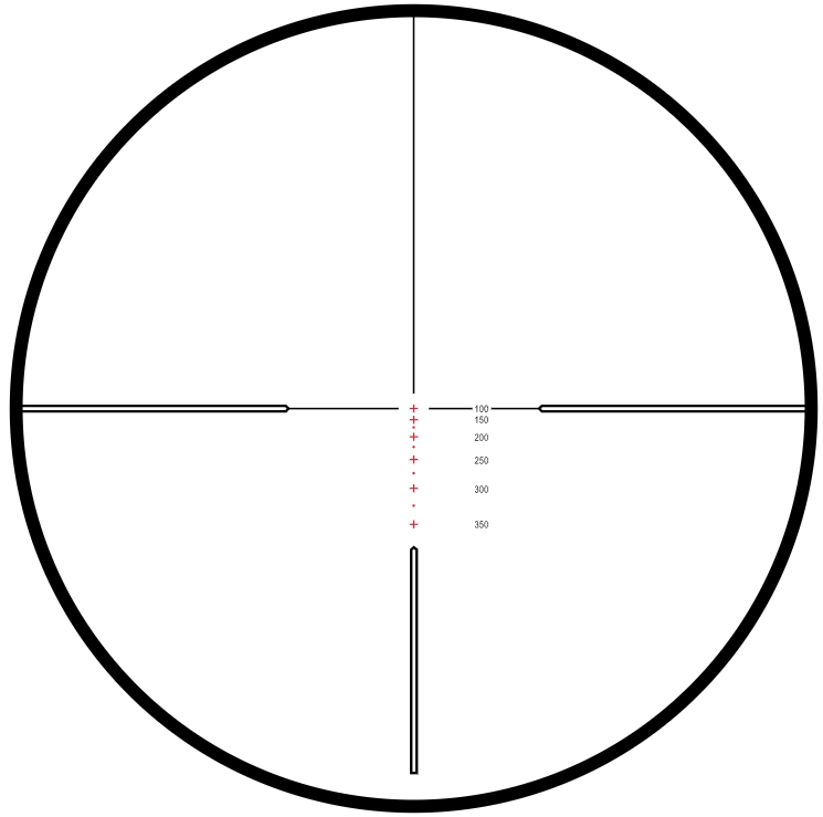 Hawke Hawke Rimfire 17HMR 16x reticle