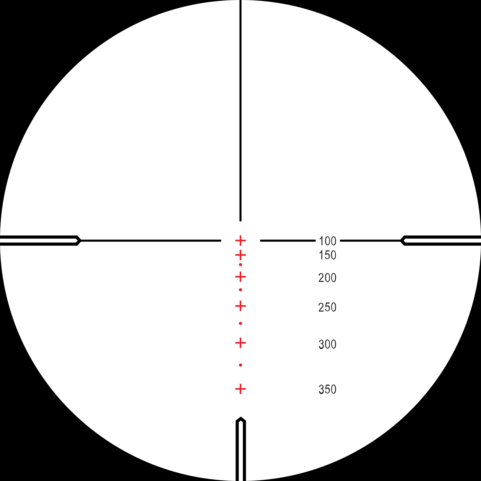 Hawke Rimfire .17 HMR (16x) reticle