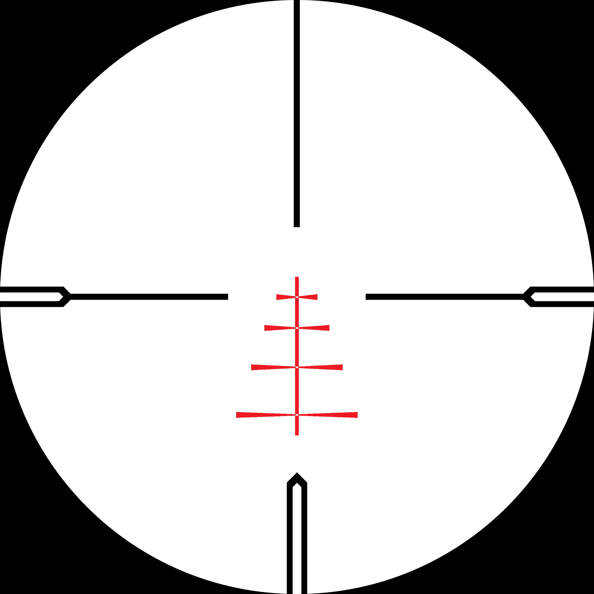Hawke LRC 16x reticle
