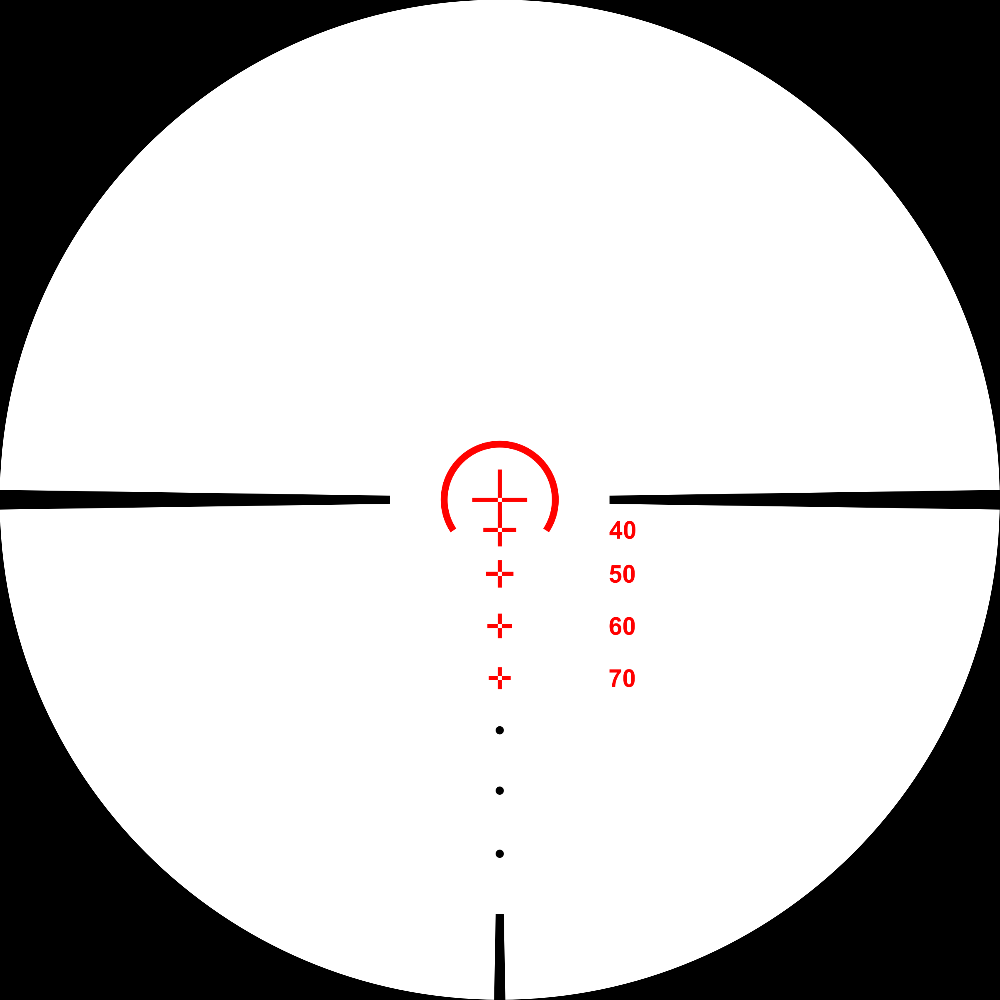 Hawke XB30 FFP (425-465) reticle