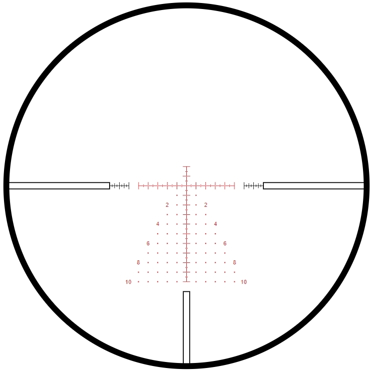 Hawke Hawke Mil Pro 10x reticle