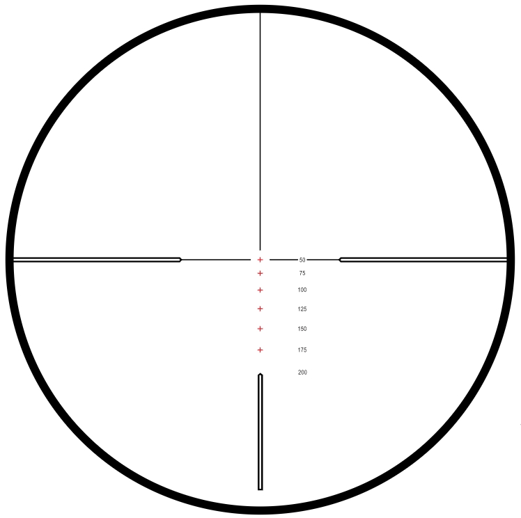 Hawke Hawke 22LR Subsonic 12x reticle