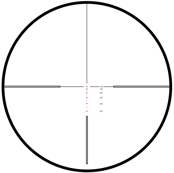 Hawke Hawke 17HMR 12x reticle