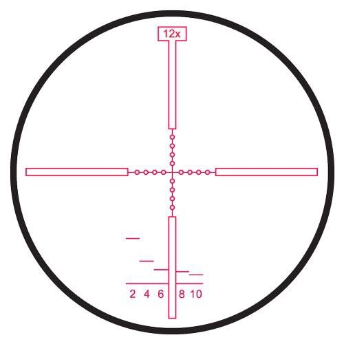 Hensoldt Hensoldt Mildot reticle